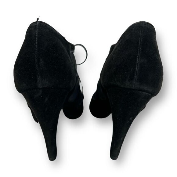 Marc Jacobs Black Heeled Shoes Size 38.5 - Picture 5 of 9